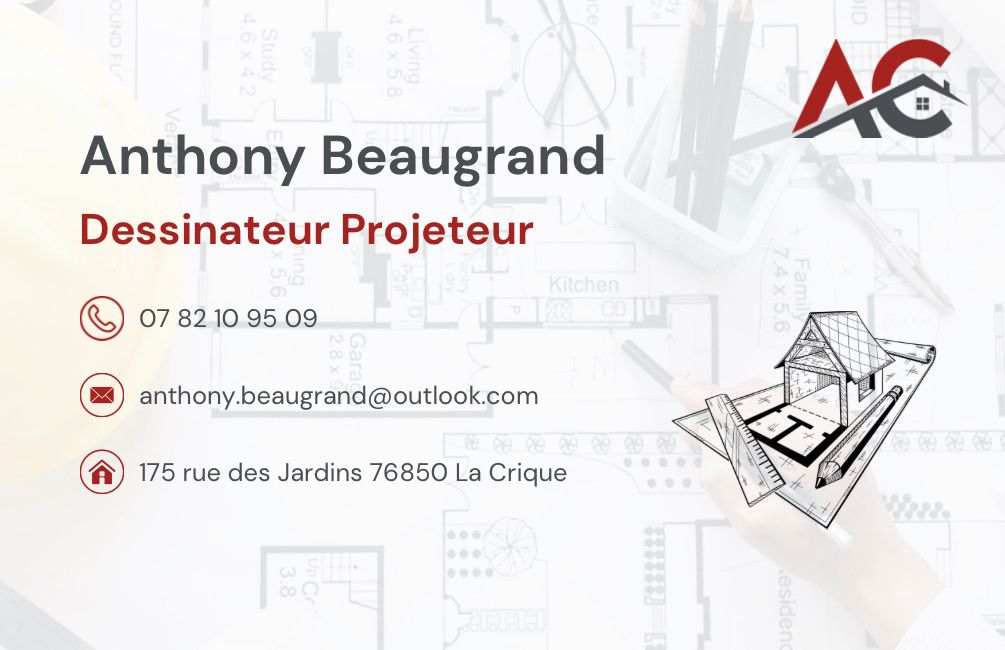 Carte professionnelle Antho Création