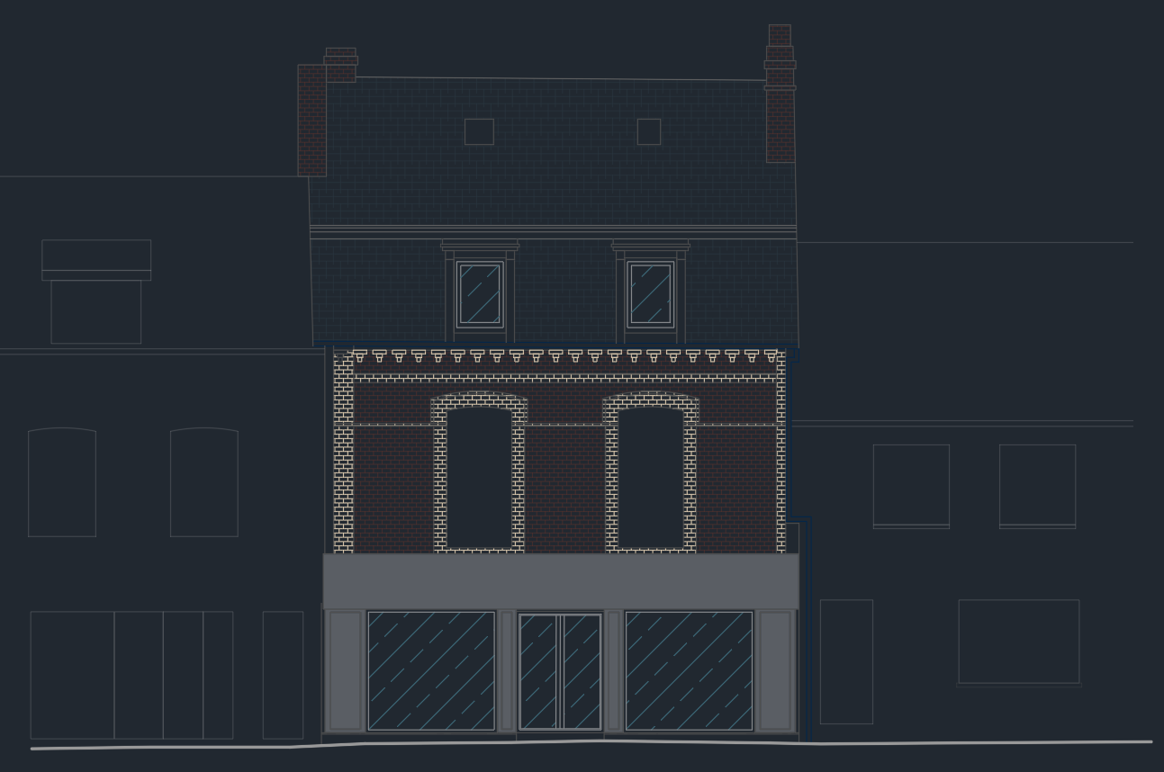 Relevé architectural & mise au propre sous AutoCAD
